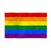 Toland Home Garden 3x5 Pride Rainbow 3x5 Grommeted Flag