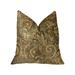 Brown Luxury Throw Pillow 16in x 16in