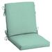 Arden Selections Outdoor Chair Cushion 16.5 x 18 Aqua Leala
