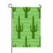 PKQWTM Cactus Cactus Green Wave Light Green Yard Decor Home Garden Flag Size 12x18 Inches