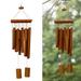 Bamboo Wind Chimes Outdoor Bamboo Wind Chimes with 10 Bamboo Sound Tubes for Patio Garden Home DÃ©cor Natural Beautiful Sound