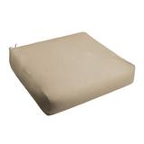 Outdoor Living and Style Set of 6 Tan Brown Sunbrella Indoor and Outdoor Deep Seating Sofa Cushion