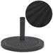 Anself Umbrella Base Resin Garden Parasol Pole Holder 30.9 lbs Sun Beach Umbrella Stand Black for Lawn Patio Outdoor Furniture 19.3 x 13 Inches (Diameter x H)