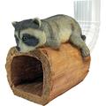 Design Toscano Raider the Raccoon Gutter Guardian Downspout Statue