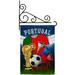 Soccer World Cup Portugal Garden Flag Set Sports 13 X18.5 Double-Sided Decorative Vertical Flags House Decoration Small Banner Yard Gift