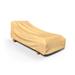 Budge XLarge Beige Patio Outdoor Chaise Cover All-Seasons