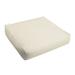 Set of 6 23 x 25 Natural Ivory Beige Solid Sunbrella Indoor and Outdoor Deep Seating Sofa Cushions