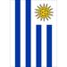 Toland Home Garden Flag of Uruguay Garden Flag