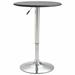 Carevas Bar Table Black Ã˜23.6 MDF