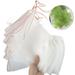 100 PCS Mosquito Netting Bug Insect Barrier Bird Net Garden Plant Fruit Flower Protect Mesh Bags Plant Seeds Bag - White 6 x 10