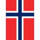 Toland Home Garden Flag of Norway Garden Flag