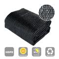 Agfabric 30% Sunblock Shade Cloth With Clips 6.5x20ft Black for Plant Cover Greenhouse Barn Kennel Pool Pergola or Carport