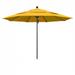California Umbrella 107 Yellow Solid Print Octagon Market Patio Umbrella