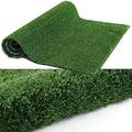Artificial Grass Turf Lawn 5 FT x8 FT(40 Square FT) Realistic Synthetic Grass Mat Indoor Outdoor Garden Lawn Landscape for Pets Fake Faux Grass Rug with Drainage Holes