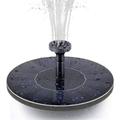 Outdoor Solar Bird Bath Water Fountain Pump Free Standing 1.4W Floating Bird Bath Outdoor Fountain Pump for Garden and Patio Solar Panel Kit Water Pump