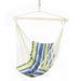 Adult or Child Swing Hammocks or Pillows - Blue Stripe Adult Hammock