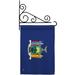 States New York Garden Flag Set Regional 13 X18.5 Double-Sided Decorative Vertical Flags House Decoration Small Banner Yard Gift