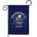 Breeze Decor G158557-BO Seabees Proud Grandparent Sailor Garden Flag Armed Forces Navy 13 x 18.5 in. Double-Sided Decorative Vertical Flags for House Decoration Banner Yard Gift