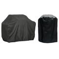 Grill Cover BBQ Special Grill Cover Waterproof and UV Resistant Material Durable and Convenient Fits Grills of Weber Char-Broil Nexgrill Brinkmann and More-Black