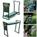 Garden Kneeler Seat Widen Soft Kneeling Pad Garden Tools Stools Garden Bench Outdoor Foldable Sturdy Gardening Tools/Kneeling Stool+Tool Bag