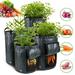 DYstyle 10 Gallon Plant Grow Bag PE Fabrics Potato Vegetable Pot Container Garden Tool