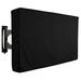 Outdoor TV Cover 60 - 65 Waterproof Dustproof Television Protector Remote Control Pocket Bottom Cover for LED LCD Plasma Television Sets