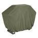 Better Homes & Gardens Hillberge 58 Inch L x 24 Inch W x 48 Inch H Outdoor Grill Cover in Olive Gray Medium in Green