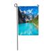 LADDKE Blue Landscape Moraine Lake in Banff National Park Alberta Canada Colorful Garden Flag Decorative Flag House Banner 12x18 inch