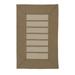 Colonial Mills 2.25 x 3.8 Tan and White All Purpose Handcrafted Reversible Rectangular Outdoor