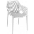 Air Outdoor Dining Arm Chair Extra Large - White - Set of 2