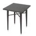 GDF Studio Domina Outdoor Wicker Square Bar Table Multibrown