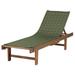 Classic Accessories Montlake Water-Resistant 72 Inch Patio Chaise Lounge Slipcover Heather Fern