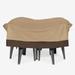 Brylanehome Outdoor Round Table And Chair Cover Taupe
