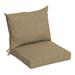 Arden Selections Performance Outdoor Cushion Set 21 x 21 Tan Hamilton