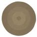 Colonial Mills Winterhold Indoor/ Outdoor Braided Round Area Rug Taupe 7X7 6 Round