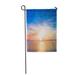 LADDKE Blue Sky Sunrise is Born Red Sunset Dawn Sea Garden Flag Decorative Flag House Banner 28x40 inch