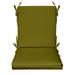 RSH DÃ©cor Indoor Outdoor Foam High Back Chair Cushion Kiwi Green