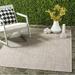 SAFAVIEH Courtyard Samson Solid Indoor/Outdoor Area Rug 9 x 12 Light Brown