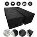 HOTBEST L Shaped Garden Furniture Cover Outdoor Patio Furniture Covers with Storage Bag for Moving or Sunscreen Waterproofï¼†Windproofï¼†Anti-UVï¼†Easy to clean Fit for Outdoor Patio Table and Chairs