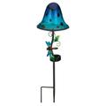 Dottie Mushroom Solar Stake - Blue