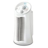 Febreze Mini Tower Air Purifier with Dual-Action HEPA-Type Filter FHT180W White