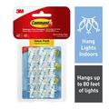 Command Clear Decorating Light Clips Value Pack 40 Clips 48 Strips