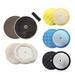 Superior Pads and Abrasives RSP35-KIT 5 Pads Buffing and Polishing Kit with Three 8 Inch Waffle Foam 1 Wool Grip Pads and a 5/8 Inch Threaded Polisher Grip Backing Pad Replace Makita 743052-5