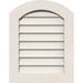 24 W x 24 H Peaked Top Gable Vent (29 W x 29 H Frame Size) 11/12 Pitch: Unfinished Non-Functional PVC Gable Vent w/ 1 x 4 Flat Trim Frame