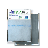 Airteva AC Furnace Filter With (1) Biosponge Plus Replacement Pad (14 X 14 x 1)Actual Size: 13 3/4 x 13 3/4 x 3/4