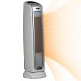 Lasko 22.5 1500W Oscillating Ceramic Tower Electric Space Heater with Timer White 5775 New