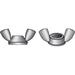 Hillman 1/2 in. Zinc-Plated Steel SAE Wing Nut 50 pk