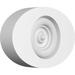 Ekena Millwork 4 W x 2 3/4 H x 3/4 P Standard Dalton Bullseye Rosette with Square Edge