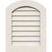 14 W x 22 H Peaked Top Gable Vent (19 W x 27 H Frame Size) 6/12 Pitch: Unfinished Non-Functional PVC Gable Vent w/ 1 x 4 Flat Trim Frame