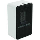 Comfort Zone 250-Watt Personal Ceramic Fan-Forced Desktop Heater White